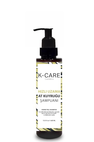K K-care Cosmetics Hızlı Uzamaya Yardımcı At Kuyruğu Şampuan 400 ML