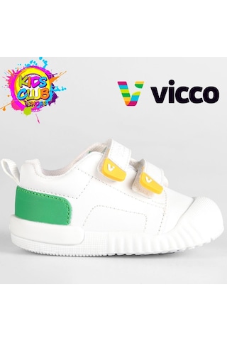 Vicco Forum İlk Adım Bebek Ortopedik Çocuk Spor Ayakkabı Beyaz