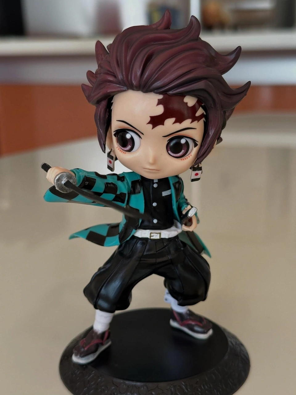 Demon Slayer: Kimetsu No Yaiba Tanjiro Kamado Anime Karakter Figür Oyuncak Koleksiyonluk Biblo 15 Cm Demon Slayer
