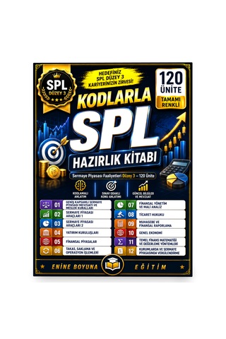 Kodlarla Spl Sermaye Piyasası Lisanslama Düzey 3 Hazırlık Kitabı