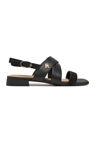 Tommy Hilfiger Tommy Hılfıger Kadın Sandalet Fw0fw08507-bds Siyah