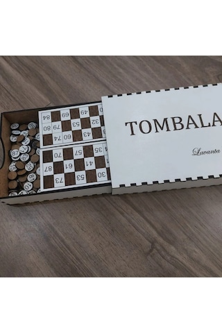 Lavanta Tasarım Tombala 24 Kartlı