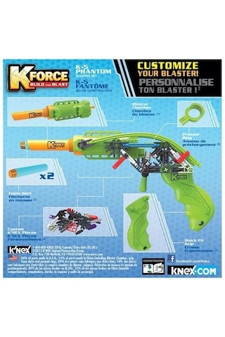 K'Nex K-Force K-5 Phantom Yapı Seti