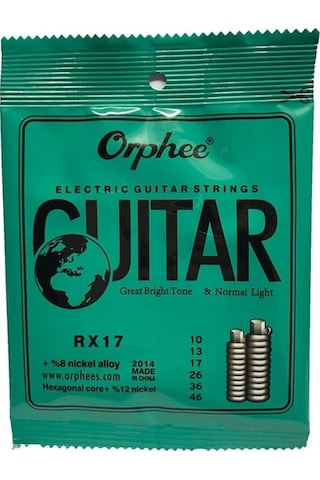 Orphee Rx17 Elektro Gitar Teli