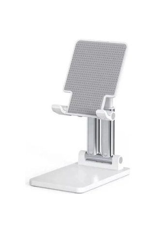 Telefon Ve Tablet Standı Yükseklik Ve Açısı Ayarlanabilir -beyaz