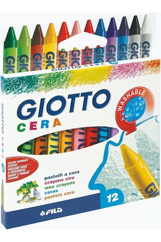 Giotto Cera Mum Boya 12li
