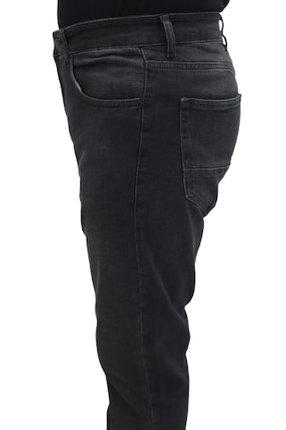 Hacker Denim Hacker Dmctekstil Erkek Y853 Yüksek Bel Rahat Kesim Boru Paça Jean Pantolon Füme