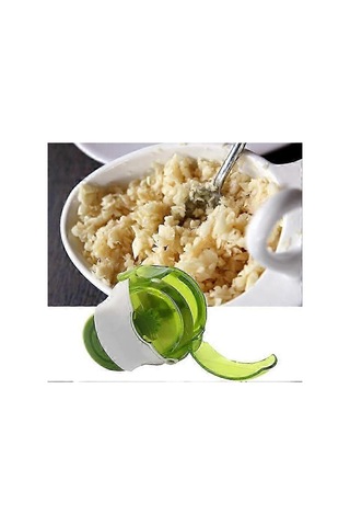 Manuel Silindir Sarımsak Doğrayıcı Sarımsak Ezici Sarımsak Presi Mutfak Aletleri Mini Mutfak Doğrayıcı Mutfak Aletleri Siyah