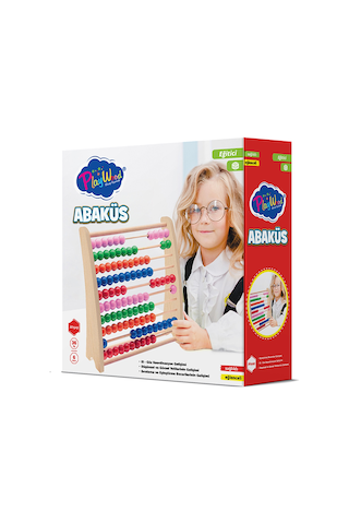 Playwood Eğitici Büyük Ahşap Abaküs