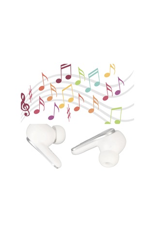 Bluetooth Kulaklık Ipx5 Su Geçirmez Stereo Dokunmatik Kontrol Hafif Kablosuz Oyun Kulaklığı Oyun Spor Beyaz