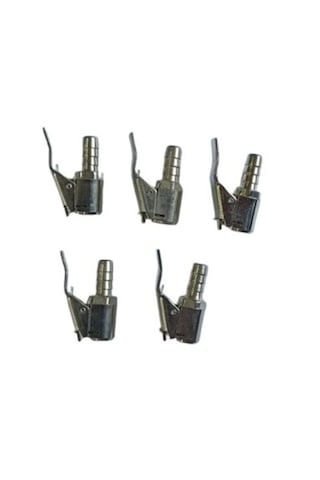 Lastik Şişirme Aletlerinin Hava Basma Ucu Mandallı, 8 Mm Hortum Için, 5 Adet