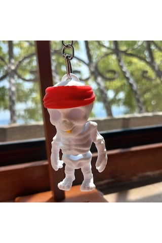 3dfuryam İskelet Anahtarlık