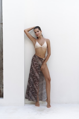 Mai Collection Mai Studios Co. Evgenios Tokalı Vizon Uzun Etek Vizon