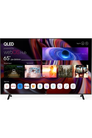 Sunny SN50QMN252 50" 127 Ekran Uydu Alıcılı 4k Ultra Hd Webos Smart Qled Tv