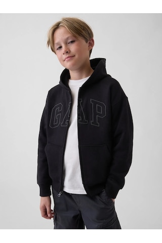 Gap V-frch Flc Bas Herıtage Logo Fz Siyah