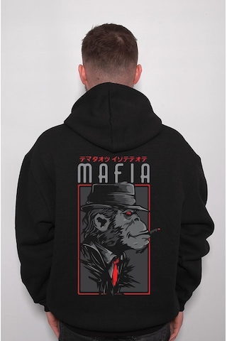 Mafia Gang Maymun Monkey Turkish Gang Sweatshirt Unisex Kapüşonlu Hoodie 001