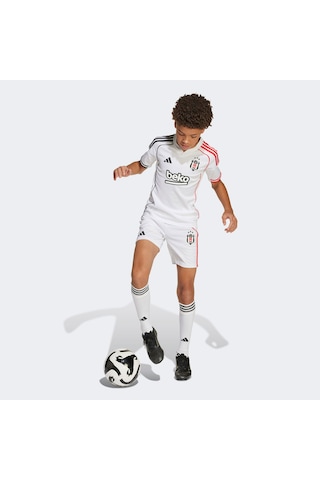 Adidas Beşiktaş Jk 25-26 İç Saha Çocuk Beyaz Futbol Forması Jn9936 Beyaz