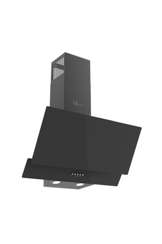 GL General GLD-003S 60 CM Siyah Cam Ankastre Davlumbaz