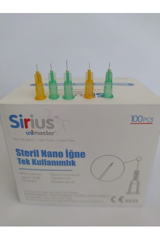 Unimaster Mezoterapi İğnesi 32 G 8 MM 100 Adet