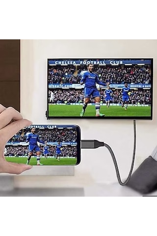Apple Uyumlu Lightning To Hdmı Görüntü Aktarıcı 1080p 60hz Hd Ekran Yansıtma Adaptörü