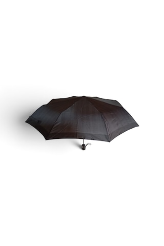 Elma Shop Tam Otomatik Şemsiye - Siyah Mini Kareli - Dayanıklı - Kırılmaya Karşı Yay Destekli - 100 Cm Çap - Eva Su Geçirmez Yağmurluk Hediyeli Siyah - Gri