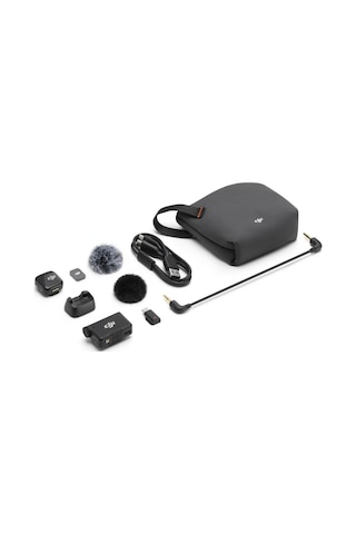 Djı Mic Mini 1tx + 1rx Kablosuz Mikrofon Resmi Distribütör Garantili