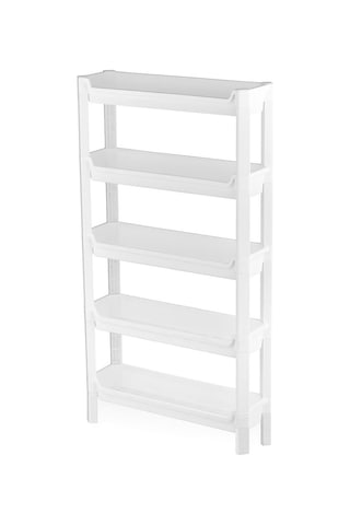 5 Katlı Sepet Organizer Raf Ünitesi 465x145x870 Mm Çok Renkli