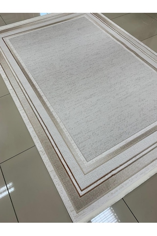 Padişah Halı Eternity 79815 020 Serisi Akrilik Salon Oturma Odası Halısı Kahve Krem