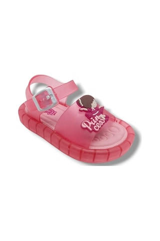 Gezer 00228-26 Princess Süslü Işıklı Anatomik Kız Çocuk Sandalet Pembe