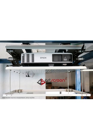 Artscreen 50X50 Cm Motorlu Kumandalı Projeksiyon Lift