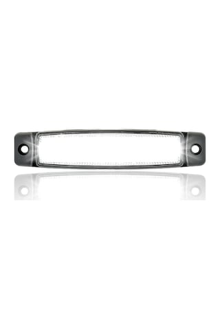 Sanel 12v Universal Parmak 6 Led Basamak Beyaz Sbb12w6