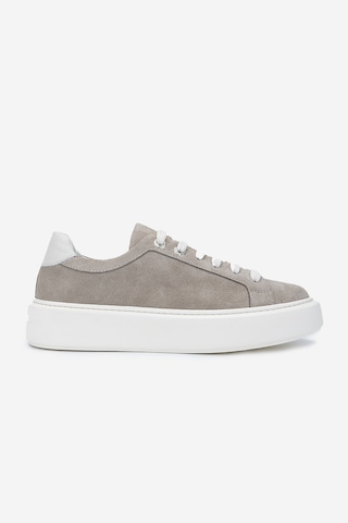 Valmenti Kadın Bej Süet Sneakers & Spor Ayakkabı 1050 01 Bn Ayk Sk24-25 Bej Suet Bej