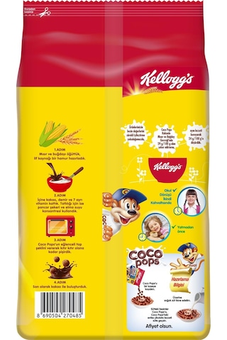 Ülker Kellogg's Coco Pops Topları Çikolatalı Mısır Gevreği 200 G