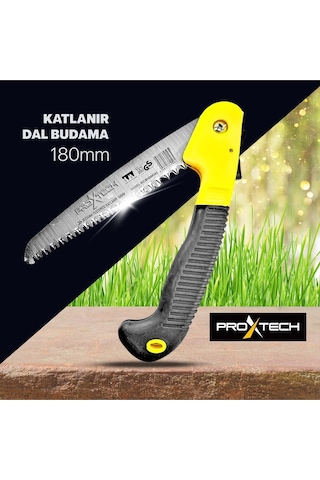 Proxtech Kartal Teleskopik Sap Takmalı 380mm Budama Testeresi 180mm Katlanır Budama Testeresi Cep