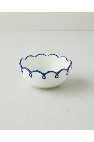 English Home Lovely Loop Dolomite Kase 16 Cm Lacivert