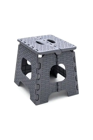 Flybuy Katlanabilir Küçük Tabure 148678084 Gri Pratik Mutfak Yardımcısı Gri