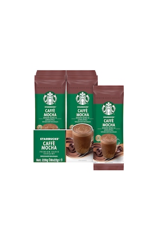 Starbucks Caffe Latte Premium Kahve 10'lu Diğer