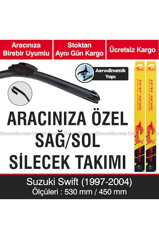 Suzuki Swift Silecek Takımı 1997-2004 İnwells Muz