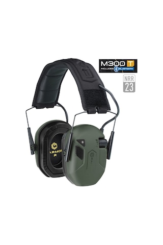 Earmor M300t Bluetooth Elektronik Atış Kulaklığı Kulak Koruma Foliage Green Yeşil M300t-fg