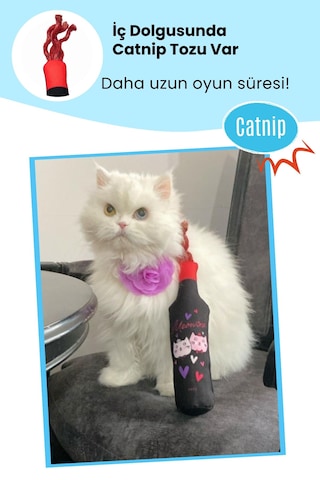 Miyav Meowine Catnipli Peluş Kedi Oyuncağı