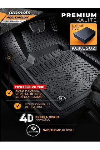 Bermot Nissan Qashqai 2007-2013 4d Oto Paspas Maximum Siyah