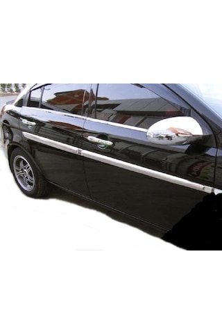 Hyundai Accent Era 2006 Üzeri Krom Yan Kapı Çıta 4 Prç P.çelik