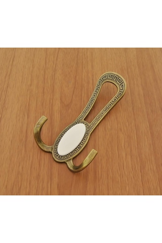 Azimkar Hırdavat Bambu Askılık Antik Sarı Beyaz Diğer