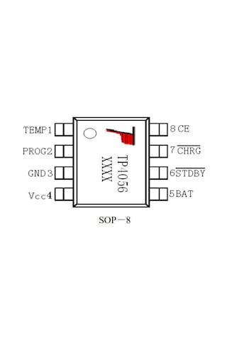 Tp4056 3.7V Batarya Şarj Entegresi - Sop8