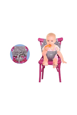 Sevi Bebe ART 152 Yıldızlı Kumaş Mama Sandalyesi