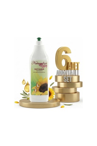 Naturalive Mayi Arap Sabunu 6x1 Lt