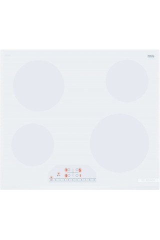Bosch HUA717BV0T - PKE612FA2E - DWK66PJ20T Elektrikli Ocaklı Beyaz 3 Lü Ankastre Set 672