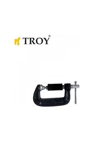 Troy 25062 C-Tipi Mengene. 51Mm Dövme Çelik Işkence