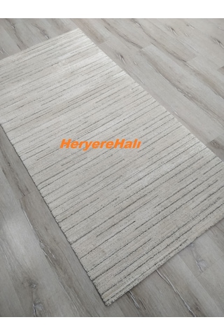 Foneks Halı Oslo 24589a Krem Bej 160x230 Cm Yumuşak Halı