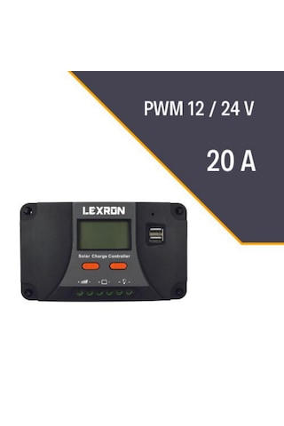 Lexron  20A Pwm Şarj Kontrol Cihazı